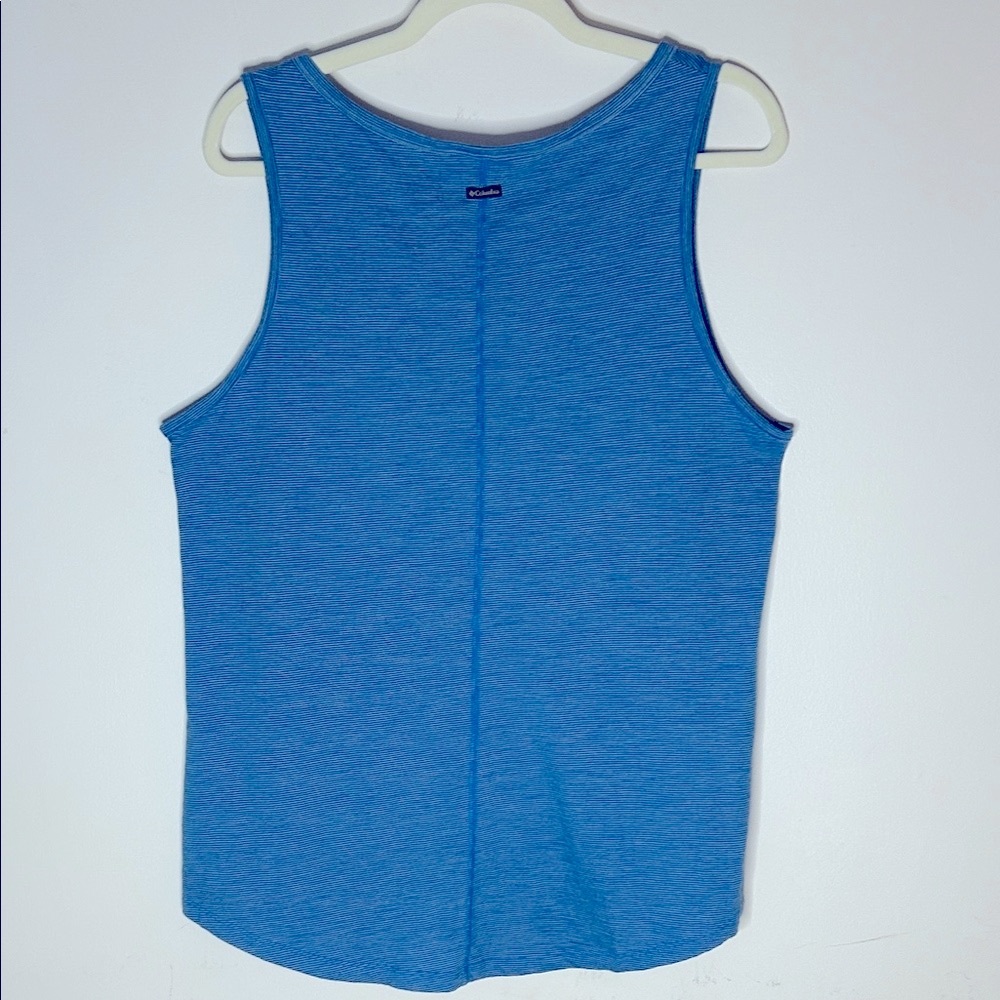 COLUMBIA Women's Blue Tank Quick-dry Top with Omni-wick SZ XL - Picture 3 of 7